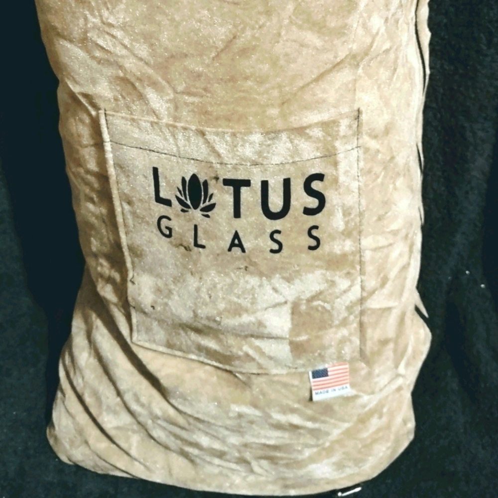 Lotus Glass Bag